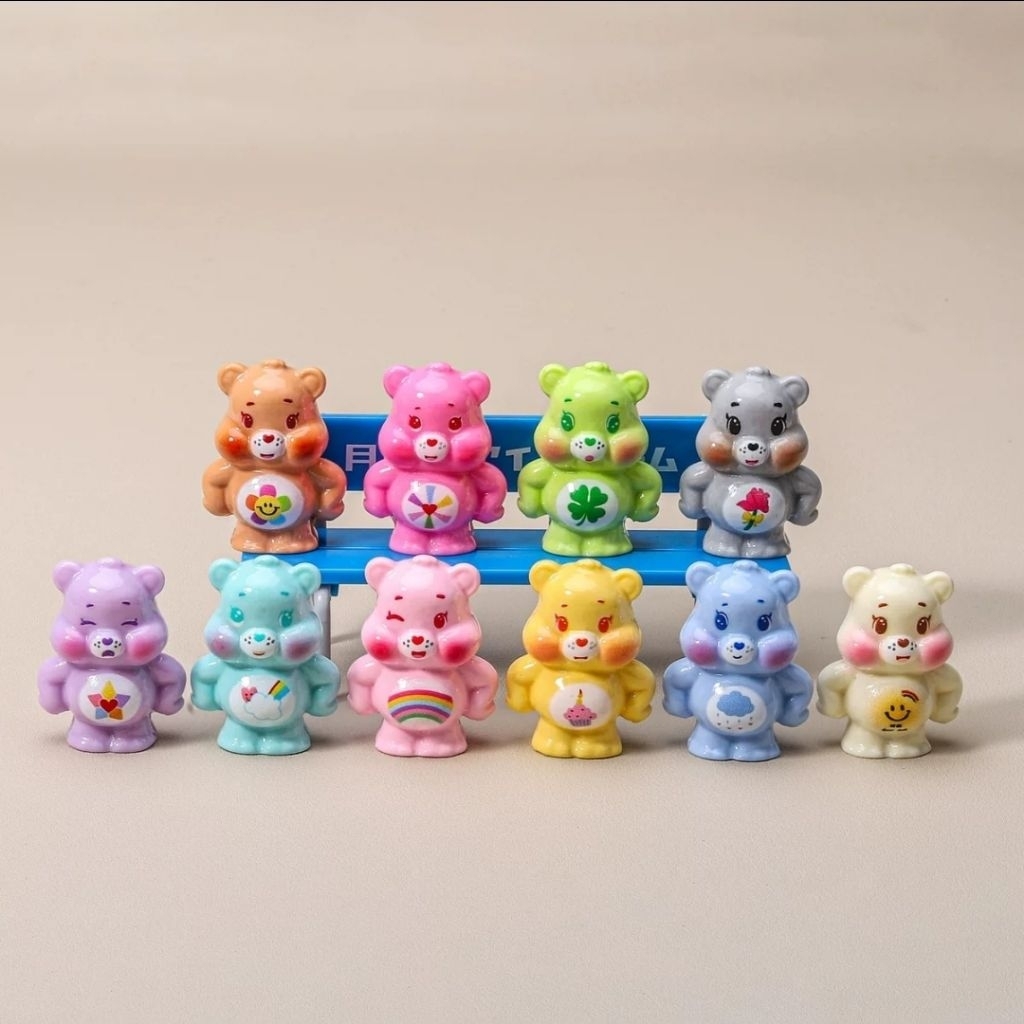 โมเดลแคร์แบร์คละสี เซต10ตัว