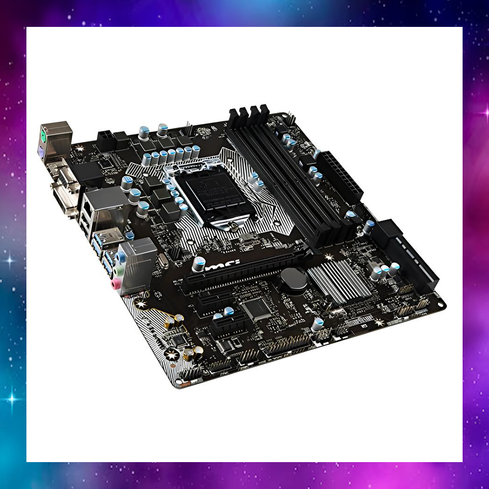 MAINBOARD (เมนบอร์ด) 1151 MSI B150M-PRO-VDH DDR4 GEN6-7 ไม่มีฝาหลัง ใช้งานปกติ
