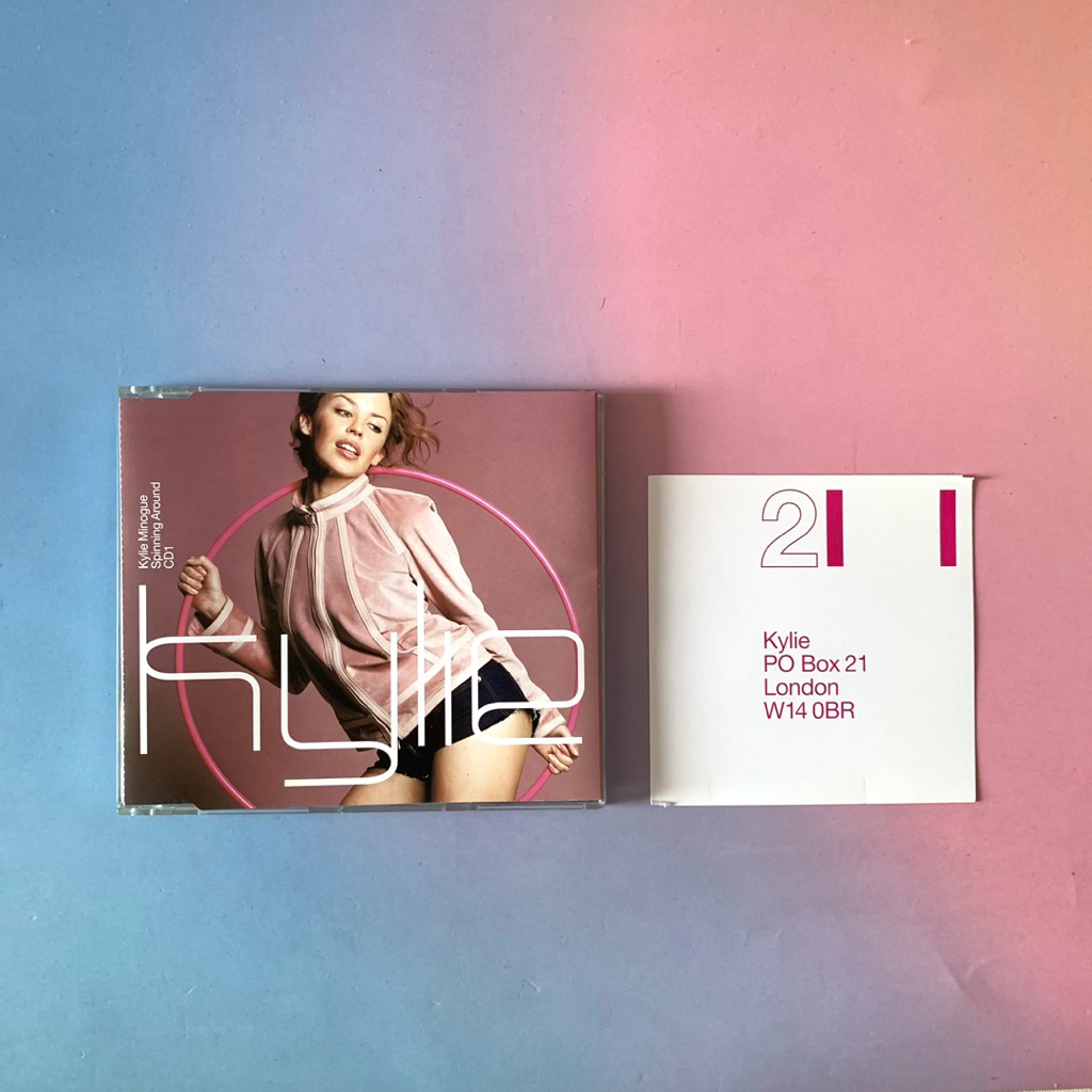 🛒 (พร้อมส่ง) CD ซีดีเพลง: Kylie Minogue — Spinning Around (CD1) [EU/single]