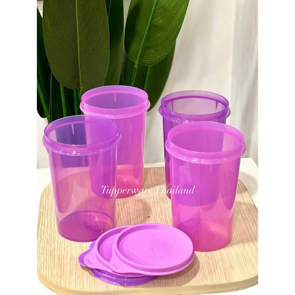 Tupperware รุ่น ขวดโหล Cheerio Quad  1L (เลือกสี)