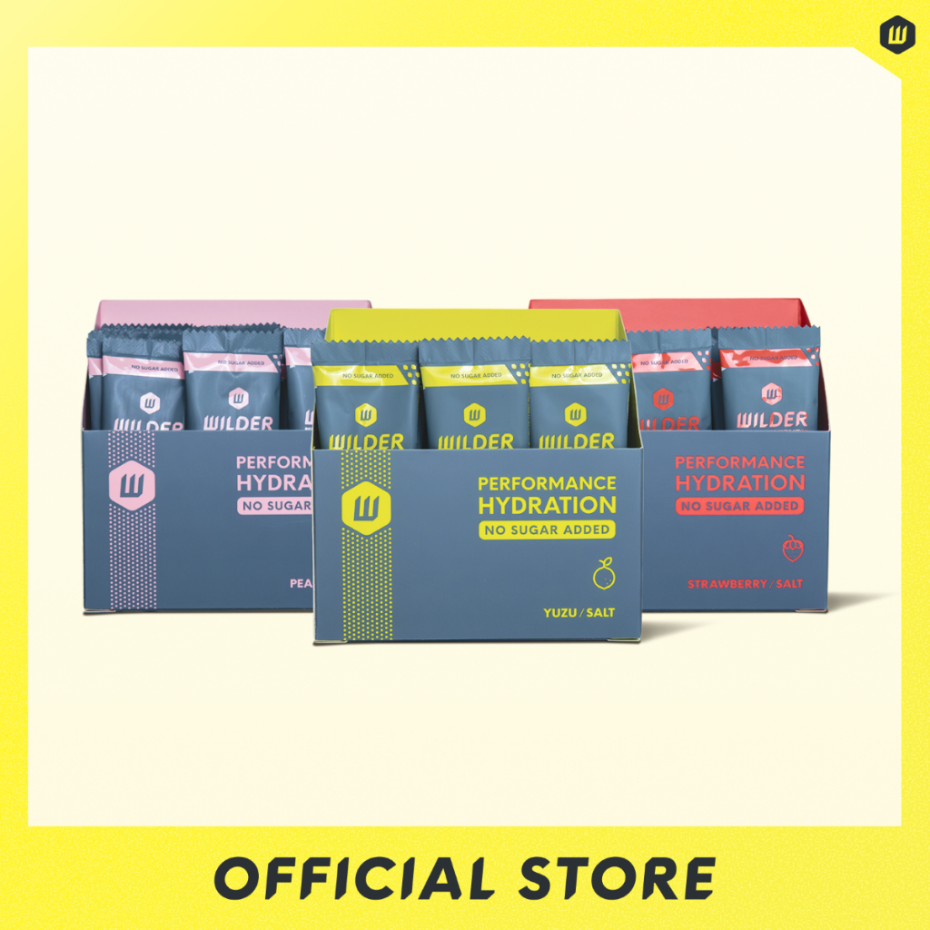 WILDER Electrolytes | เครื่องดื่มเกลือแร่แบบผง สูตรไม่มีน้ำตาล Fast Hydration