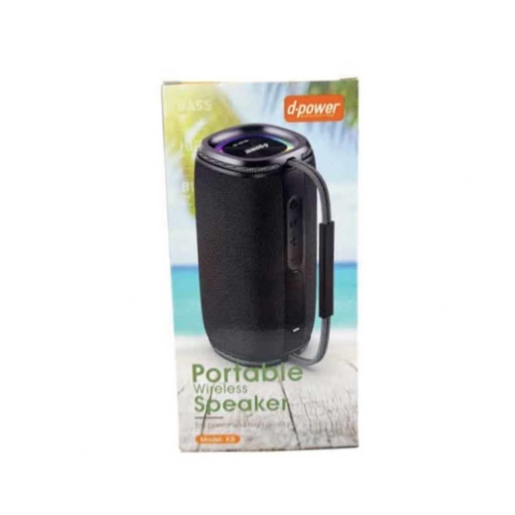 ลำโพง bluetooth D-power รุ่นK9 กันน้ำระดับIPX6