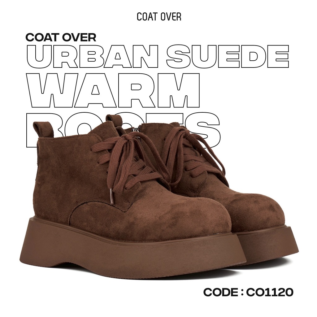 CO1120  URBAN SUEDE WARM BOOTS