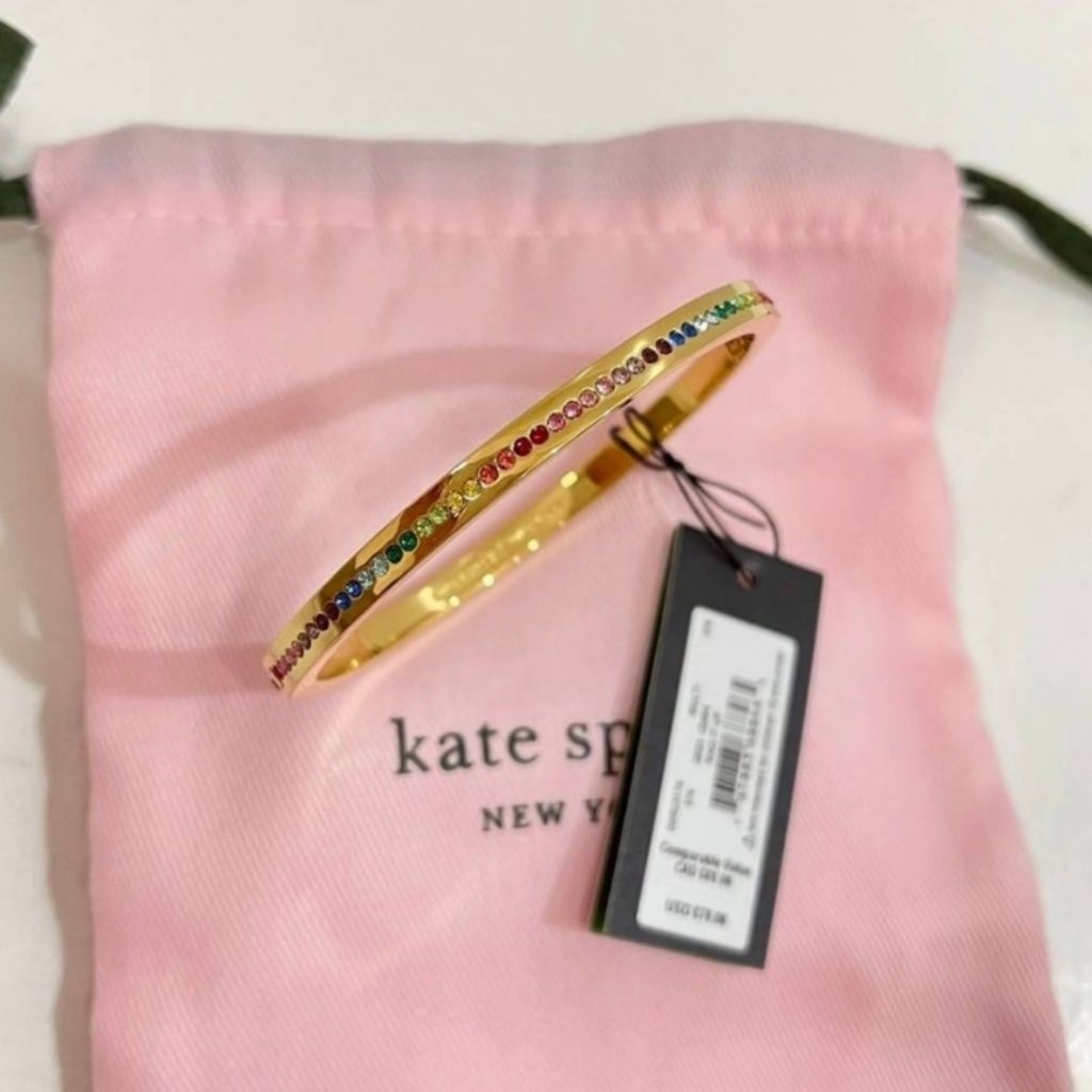 Kate Spade Ring It Up Pave Bangle Bracelet Multi Color กำไลข้อมือ