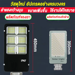 💡รับประกัน30ปี💡 ไฟโซลาเซลล์ ไฟถนนโซล่าเซลล์ LED ไฟภายนอกอาคารไฟสปอร์ทไลต์ IP69 ​กันน้ำแล ป้องกันฟ้าผ่าหมอก