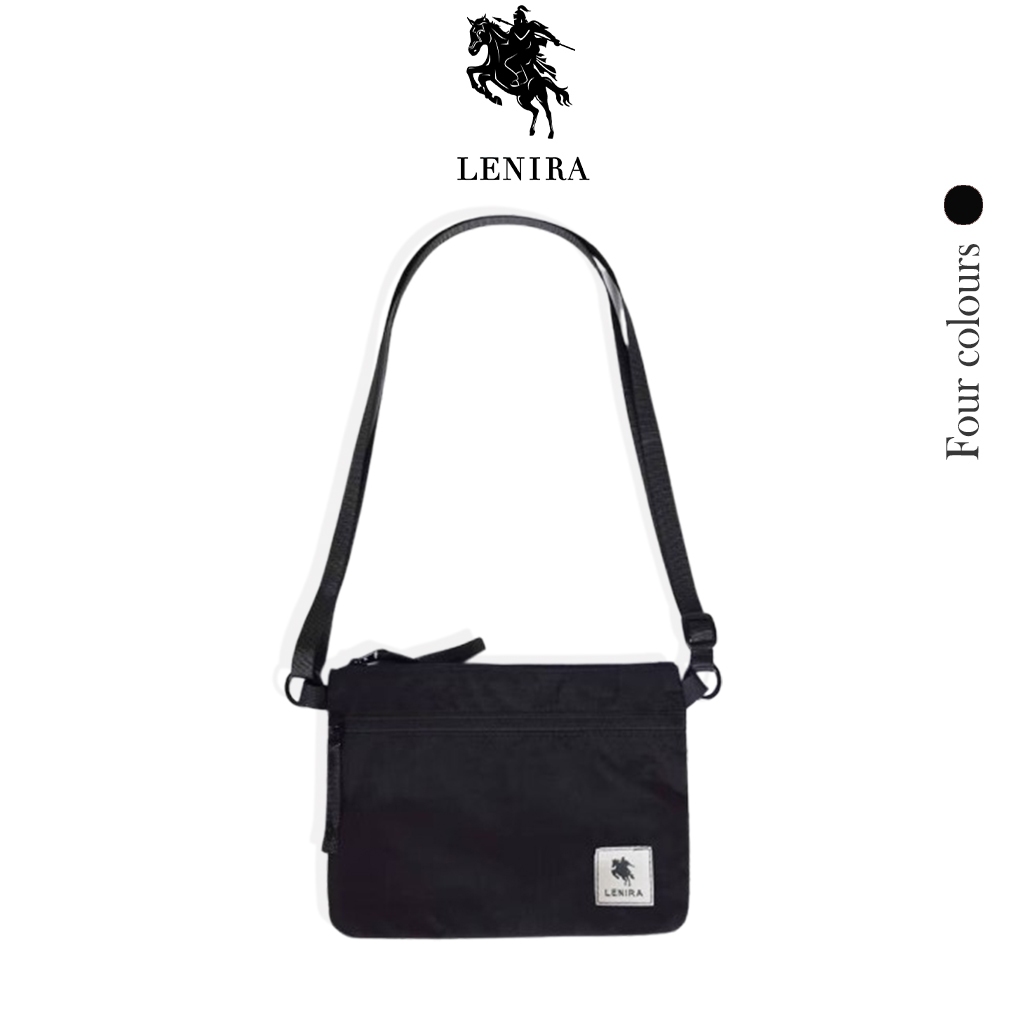 Lenira(B1336) กระเป๋าสะพาย Crossbody ป้ายLENIRA ใบเล็ก