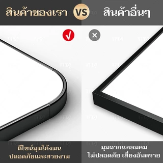 TiTa กระจก กระจกเต็มตัว ชนิดตั้งพื้น/ติดผนัง พร้อมขาตั้ง การชดเชยความเสียหายของ ฟรีค่าชดเชยกรณีเกิดความเสียหาย