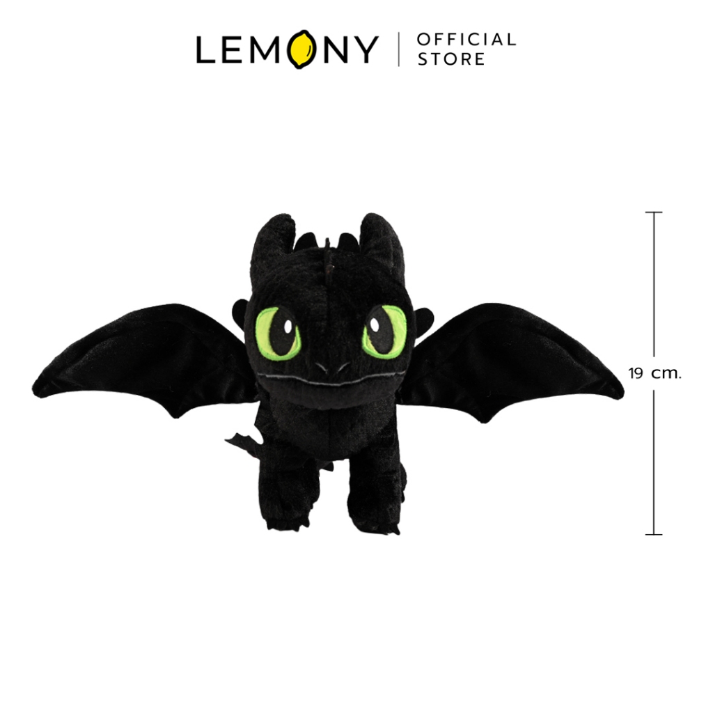 LEMONY ตุ๊กตาเขี้ยวกุด ขนาด 19 ซม. Universal How to Train Your Dragon Collection
