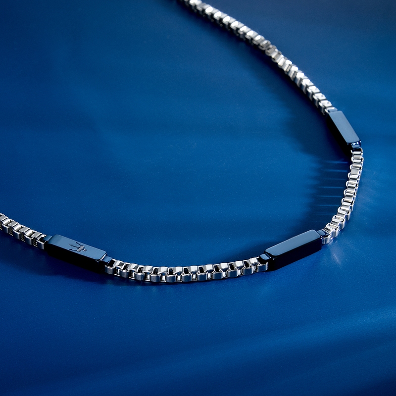Maserati Jewels قلادة ستانلس رجالية 45+5 سم — صورة 5