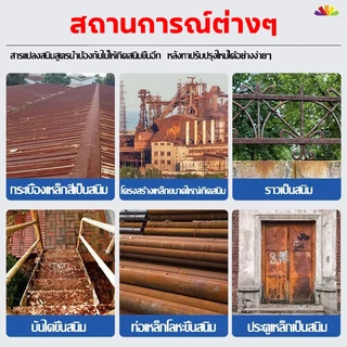 สีไม่หลุดลอก สีกันสนิมเหล็ก สีน้ำมันเหล็ก สีดำ สีขาว สีน้ำเงิน สีเทา กันน้ำ สีทาโลหะ น้ำยาป้องกันสนิม สีทาเหล็กกันสนิม