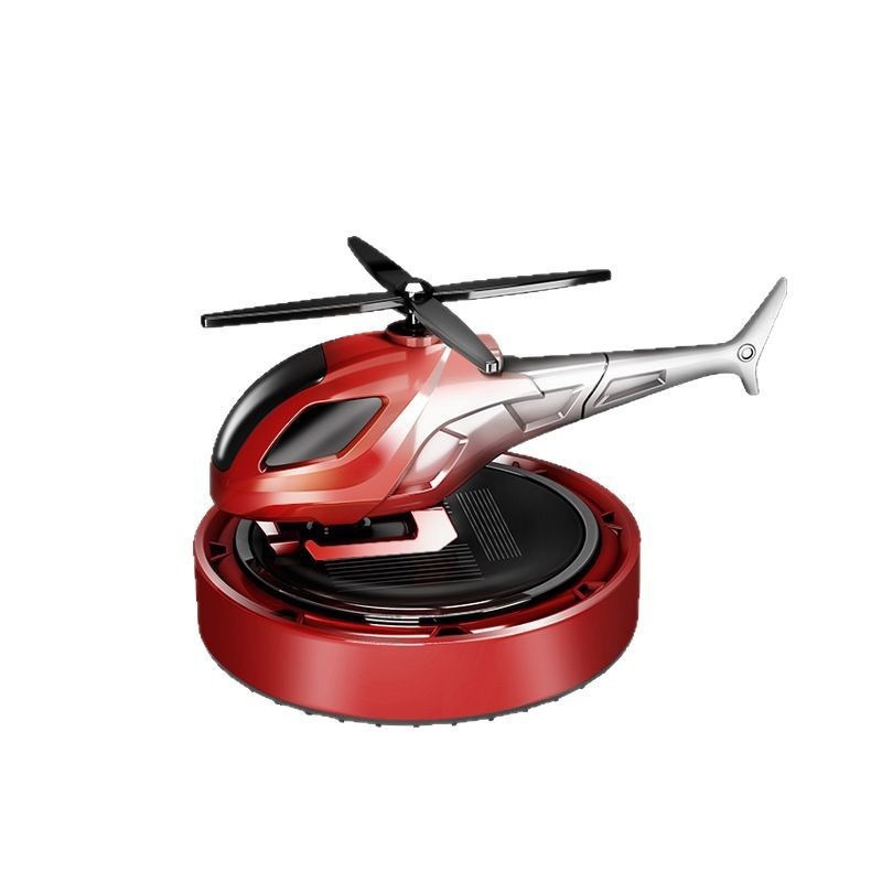 น้ําหอมในรถ ประดับยนต์ เครื่องประดับเครื่องบินหมุนพลังงานแสงอาทิตย์สำหรับรถยนต์ ดับกลิ่น ถุงหอม - รูปที่ 3