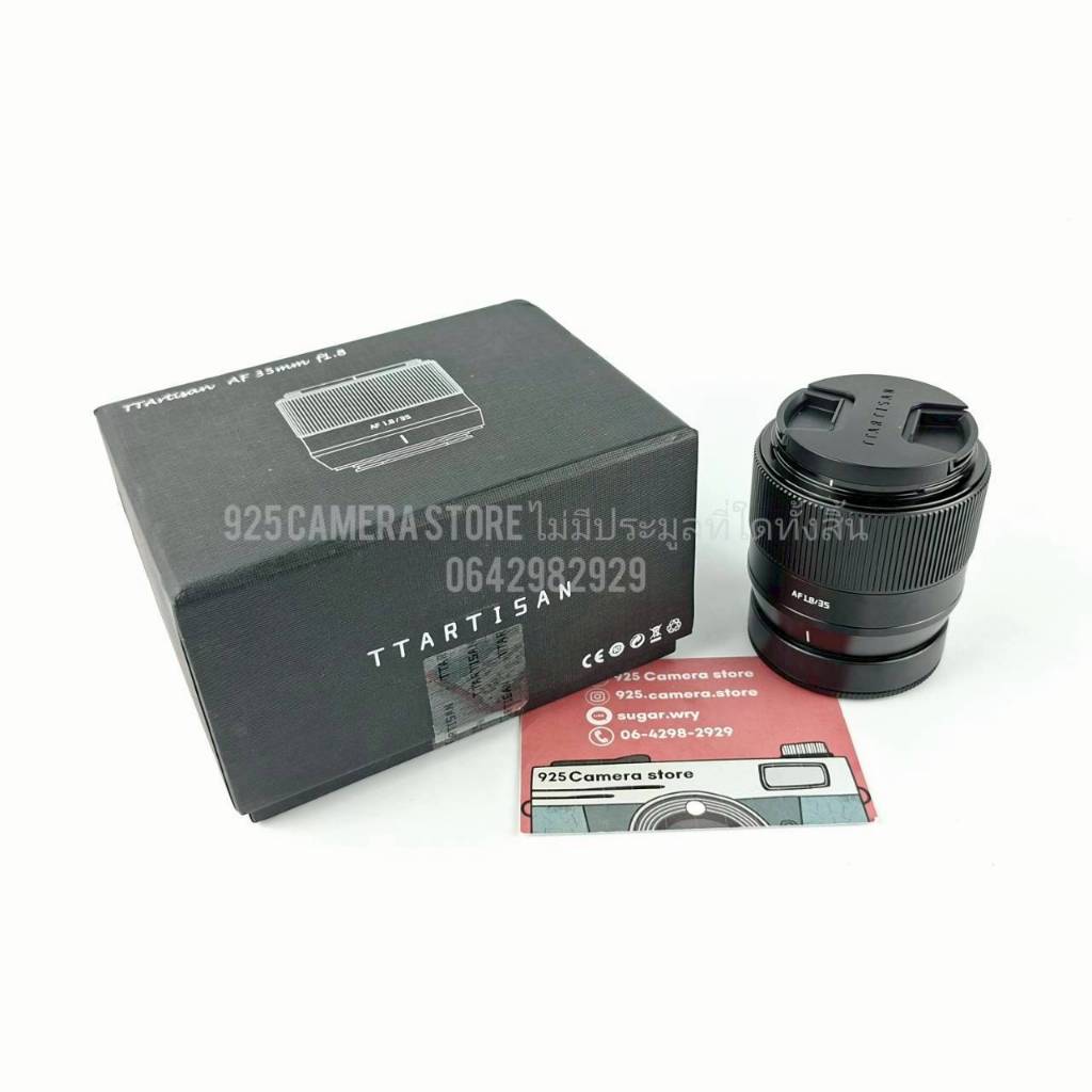 เลนส์มือหมุน TTArtisan 35mm f1.8 for Sony