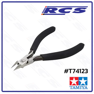TAMIYA 74123 SHARP POINTED SIDE CUTTER for PLASTIC (SLIM JAW) ตัดชิ้นงานพลาสติก