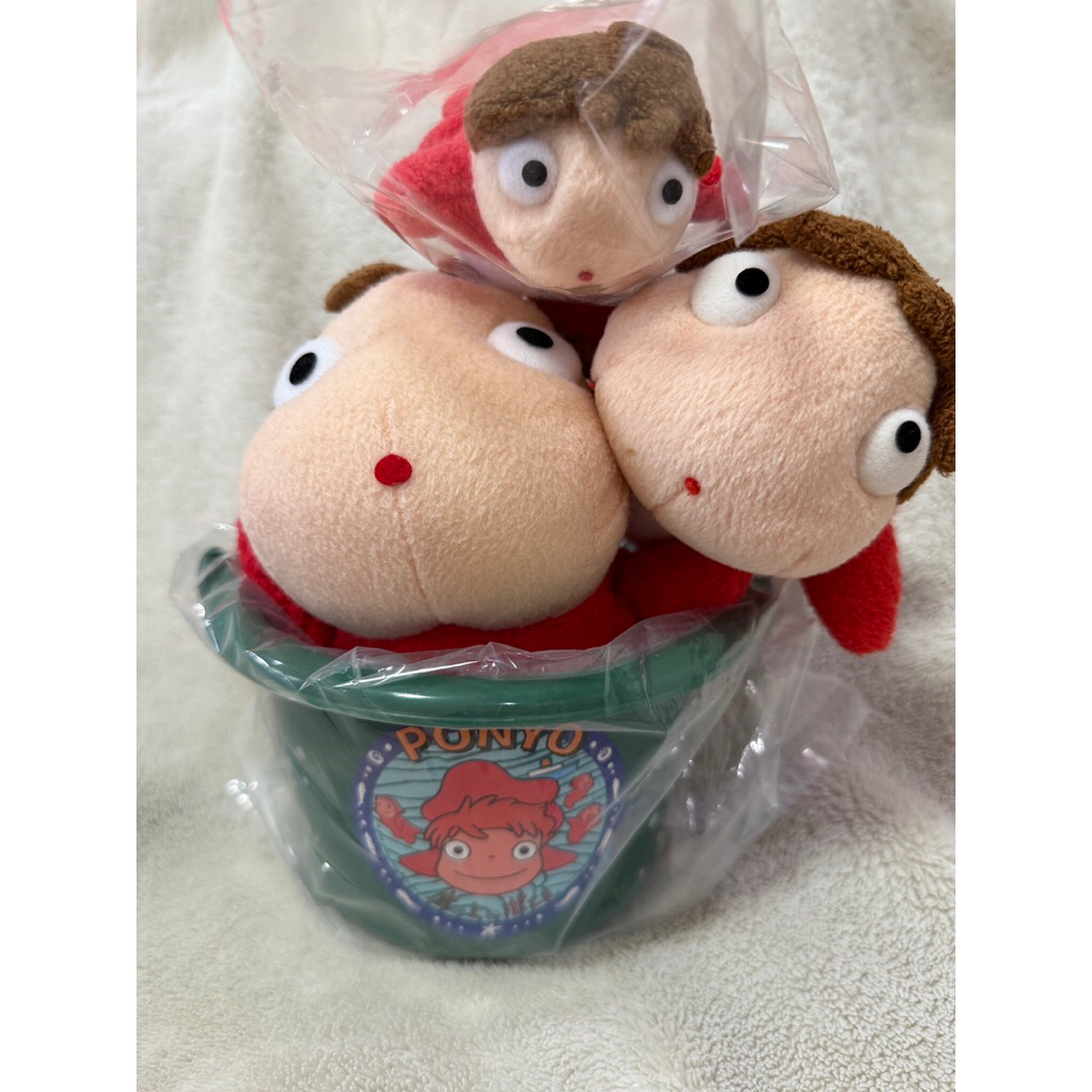 ponyo โปเนียว ตุ๊กตา พวงกุญแจ ถัง พร้อมส่งค่ะ