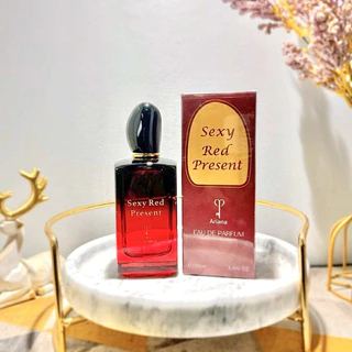 น้ำหอมเเท้กลิ่น Sexy Red Present สีเเดง2024(รุ่นอัพเดท) 100ml. ⚡️ส่งไว🚚ส่งของทุกวัน