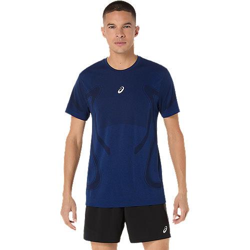 ASICS :  2011D355.400 ROAD SEAMLESS SS TOP MEN เสื้อคอกลมผู้ชาย ของแท้