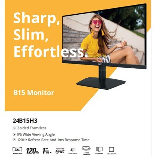 ⚡️🔥ขายดีส่งไว🔥⚡️MONITOR (จอมอนิเตอร์ ) AOC Monitor 24B15H3/6…