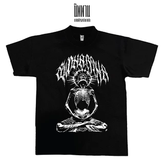 เสื้อยืดโอเวอร์ไซส์ลาย"นิพพาน"ผ้าโคตรเทพใส่สบายไม่ร้อนไม่ยับไม่ย้วยทรงสวย