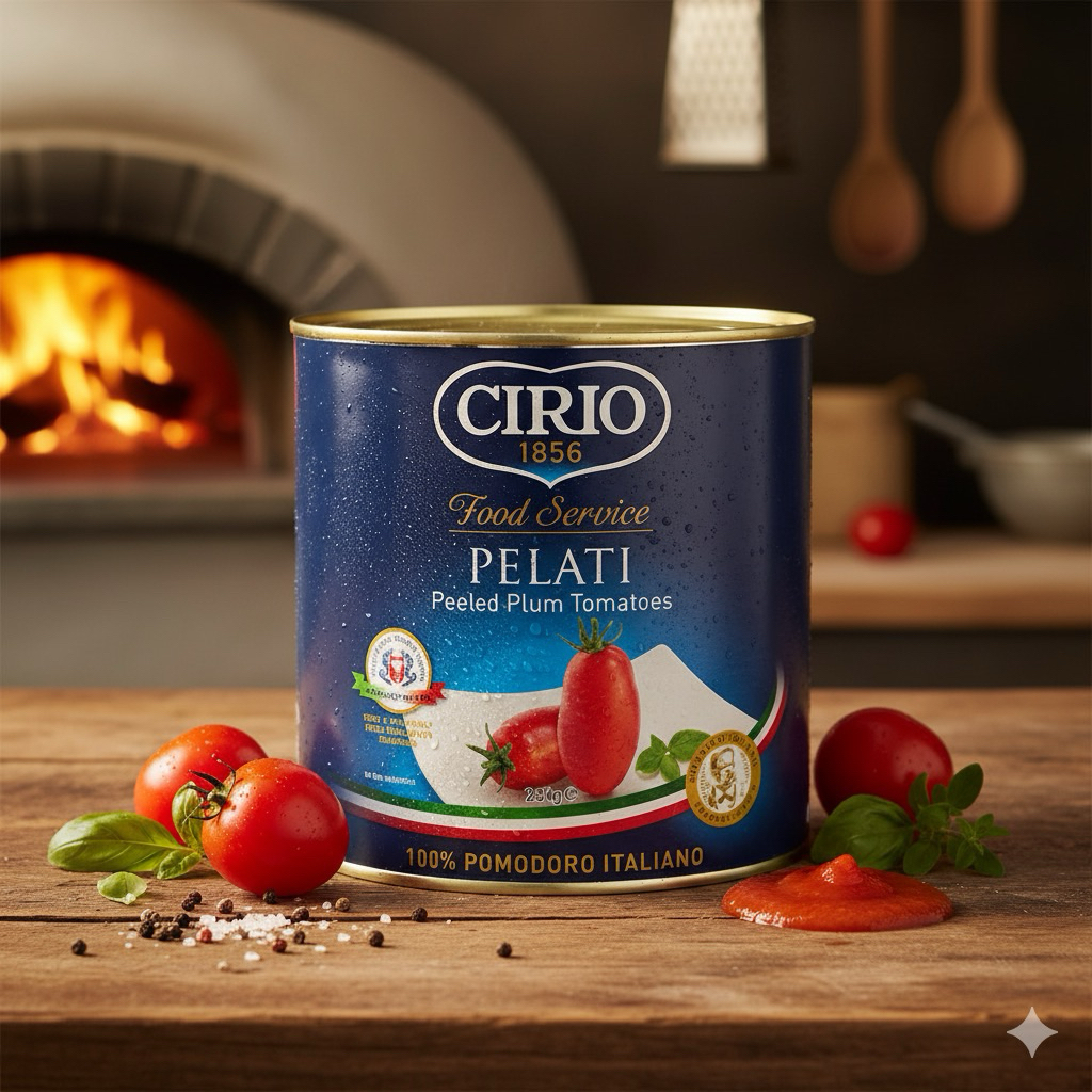 CIRIO Peeled Tomatoes 2.5 Kg มะเขือเทศ(ชนิด ปอกเปลือก) *ออกใบกำกับภาษีได้*