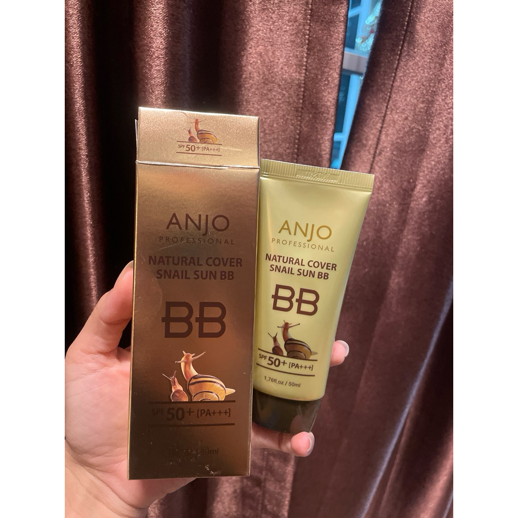 Anjo Professional Natural Cover Snail Sun BB Spf50+ pa+++ 50ml