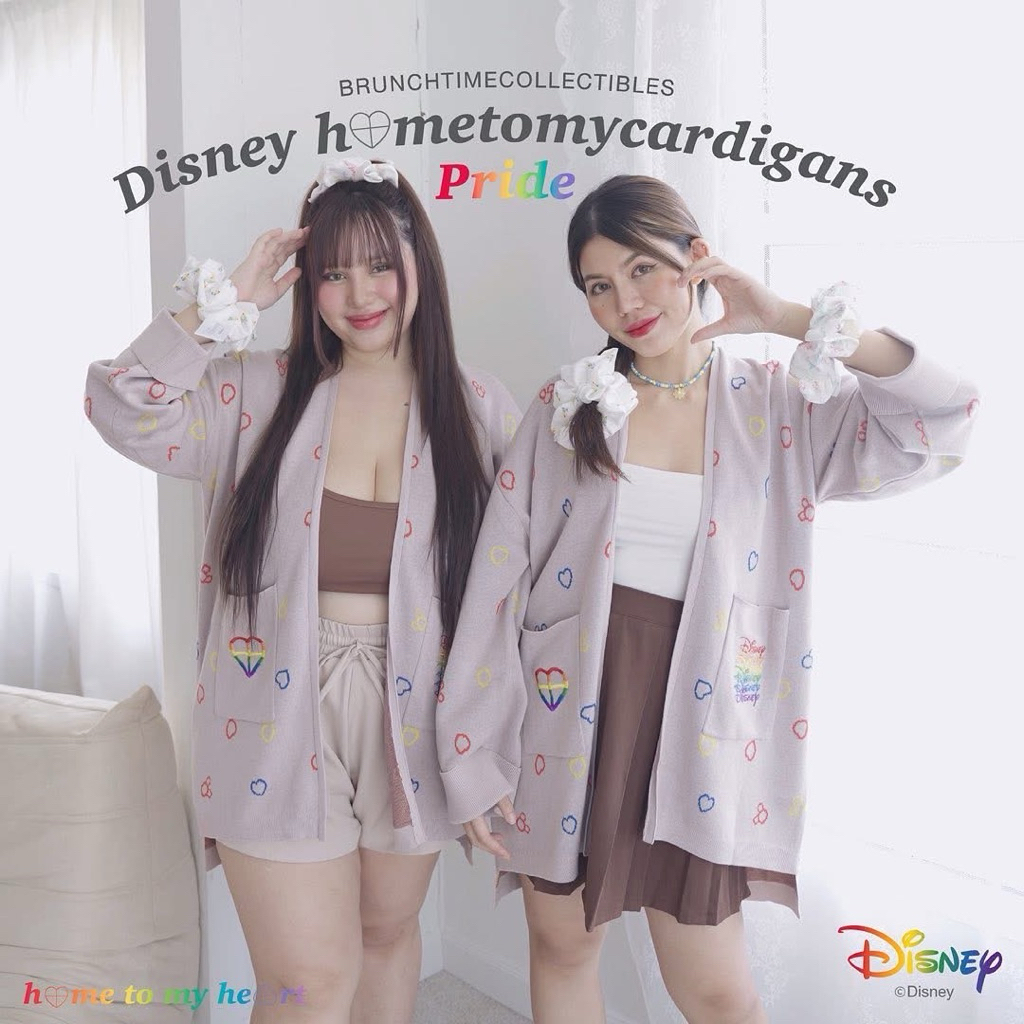 มีสี🩶🏉🌈 Home to My Heart Cardigans คาร์ดิแกน ไหมพรม moleculogy dimongrain เสื้อคลุม