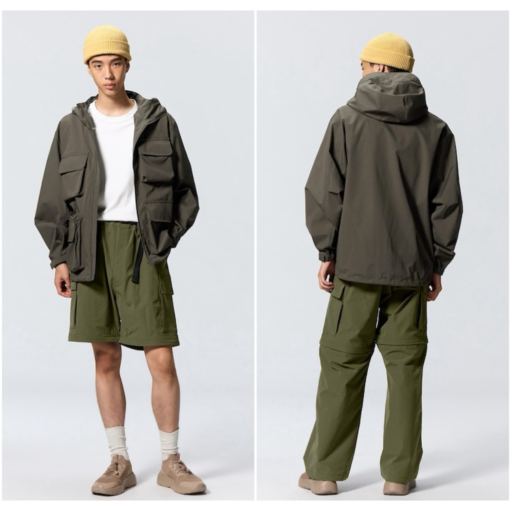 GU SALE‼️[ หิ้ว𝕁𝕒𝕡𝕒𝕟🇯🇵รอ7-14วัน ] กางเกงคาร์โก้ 2ways ขาต่อถอดออกได้ ซื้อ 1 ได้ถึง 2