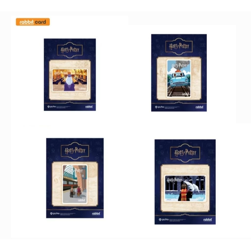 [พร้อมส่ง EMS/ส่งด่วน] Rabbit Card บัตรแรบบิท Harry Potter สำหรับบุคคลทั่วไป