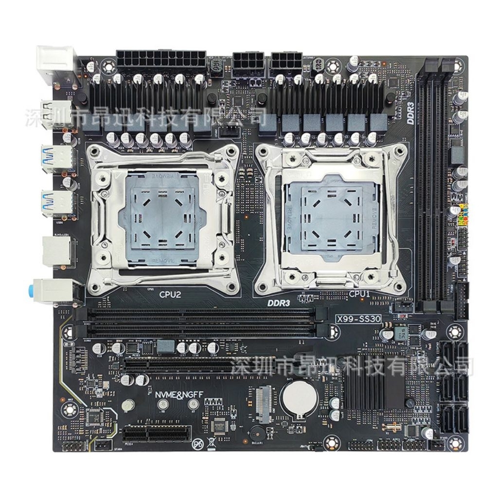 เมนบอร์ด KLLISRE X99 DDR3 DUAL CPU E-ATX LGA 2011-3 WORKSTATION SERVER MAINBOARD MOTHERBOARD XEON ราคา ถูกที่สุด ดีลบีเคเค แกลเลอรีภาพที่ 9