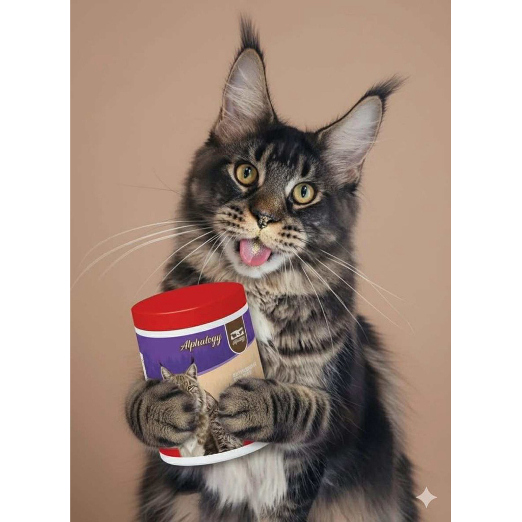 𝗔𝗹𝗽𝗵𝗮𝗹𝗼𝗴𝘆 อาหารเสริมสำหรับแมว โรยอาหารได้ทุกวัน🌸 ใช้โค้ดส่วนได้