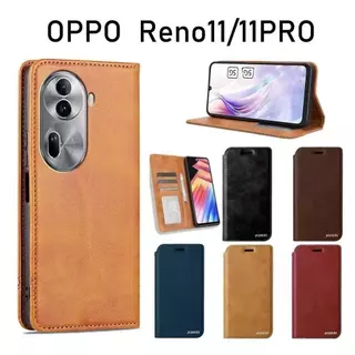 เคสฝาพับหนัง Xunte สำหรับOppo Reno14 Pro 14F Reno13 Pro 13F Reno12 Pro 12F Reno11 Pro 11F Reno14F 13F 12F 11Fใส่บัตรได้