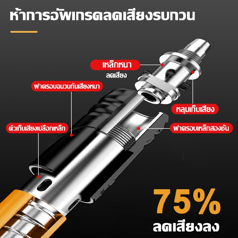 เครื่องยิงตะปู แรงดันสูง ปืนยิงตะปูแรงดันสูง ยิงตะปูแรงอัด 500ชิ้น NailGuns ปืนยิงตะปูเดี่ยว ปืนตะปู - รูปที่ 2