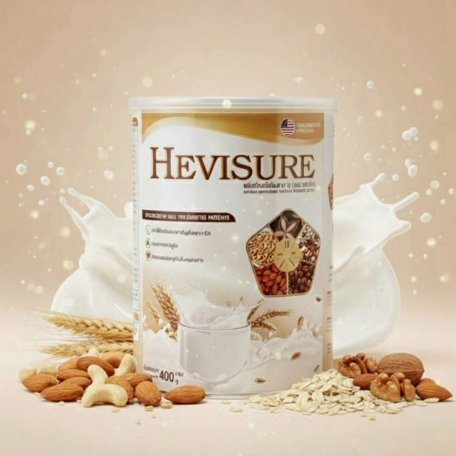 ✅ของแท้ Hevisure นมธัญพืชตรา เฮวีชัวร์ 400 กรัม