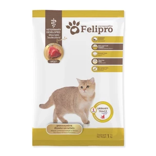 Felipro เฟลิโปร อาหารเม็ดแมวทุกช่วงวัย ไม่เค็ม ลดโอกาสการเกิดนิ่ว ขนาด20kg(1*20kg)