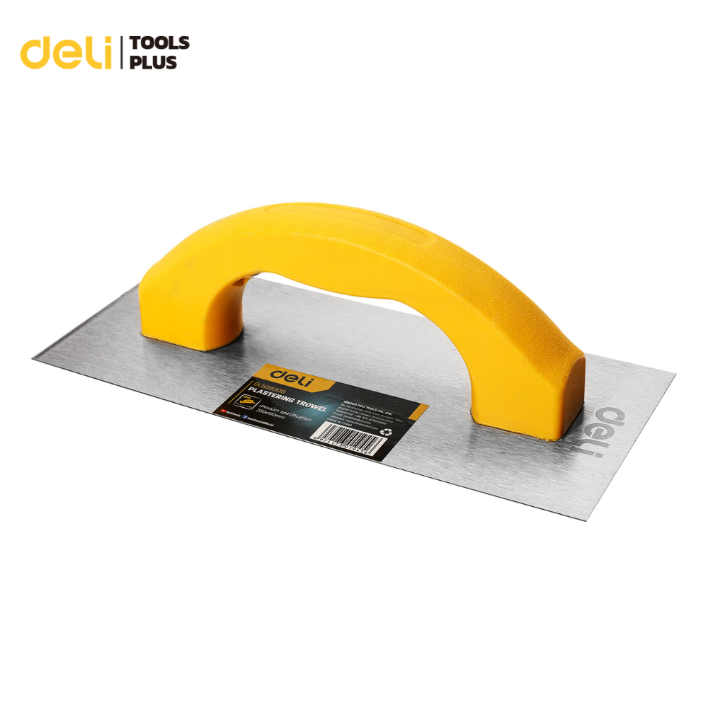 Deli เกรียง เกรียงปาดปูน ฉาบปูน เกรียงโป๊ว วัสดุสแตนเลส แข็งแรง ฉาบเรียบ Plastering trowel