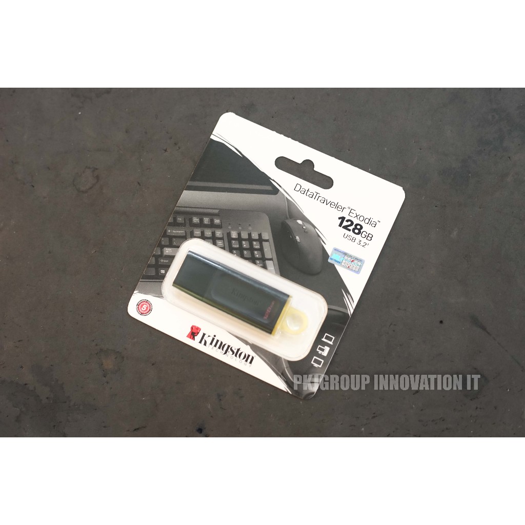 Flashdrive 128 GB ของใหม่ Kingston USB 3.2 DataTravel Exodia