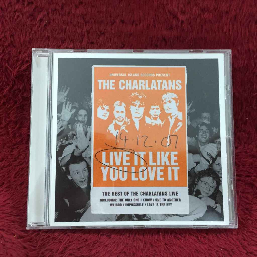 CD The Charlatans - Live It Like You Love It สภาพตามรูปปก DA123-140