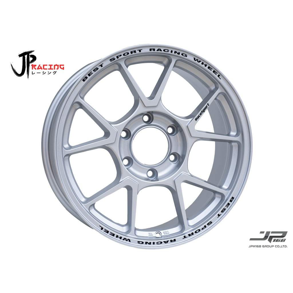 TC005 by.JP racing/สีsilver/ขอบ18/ราคาต่อ 1วง