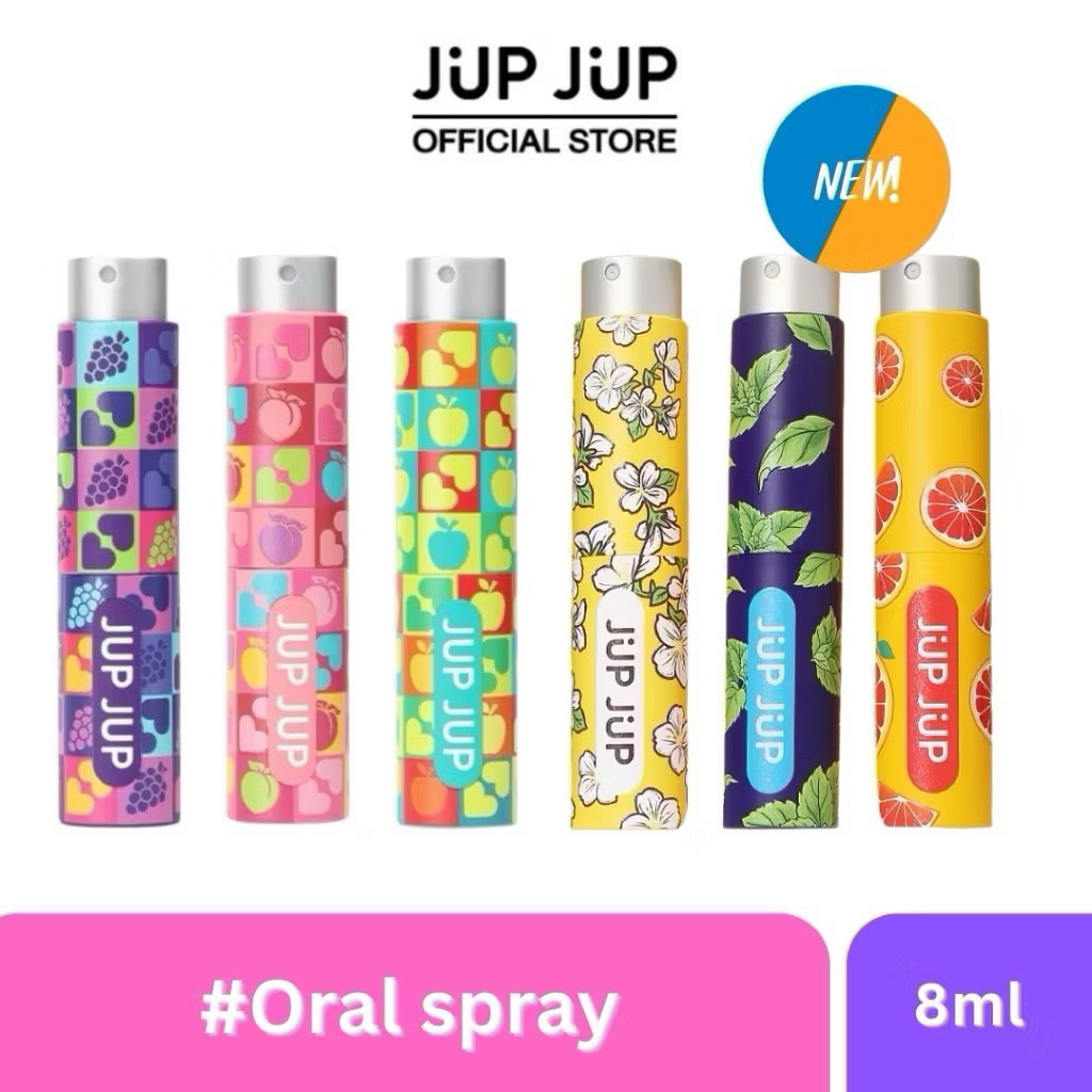 JUP JUP Probiotics Oral Spray  จุ๊บ จุ๊บ โพรไบโอดิกส์ ออรัล สเปรย์ดับกลิ่นปาก 8ml