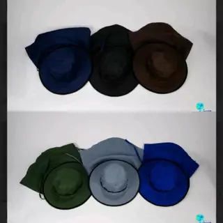 หมวกคลุมหน้า หมวกทำงาน ทำไร่ ทำสวน ทำนา กันแดดได้ดีเยี่ยม มีหลายลายให้เลือก ลายพราง ลายทหาร ลายดอก และสีล้วน แบบซิป