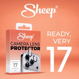 [Sheep Bullet Camera for iPhone 17 series] กระจกกันเลนส์กล้อง สำหรับไอโฟน Air/17/17 Pro/17 Pro Max กระจกกันรอย กันกระแทก