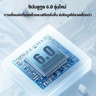 [ประกัน 1 ปี] ROBOT ENCOBUDS 3 หูฟังบลูทูธ หูฟังไร้สาย เสียงใส เบสหนัก ตัดเสียง บลูทูธ 6.0 กันน้ำ