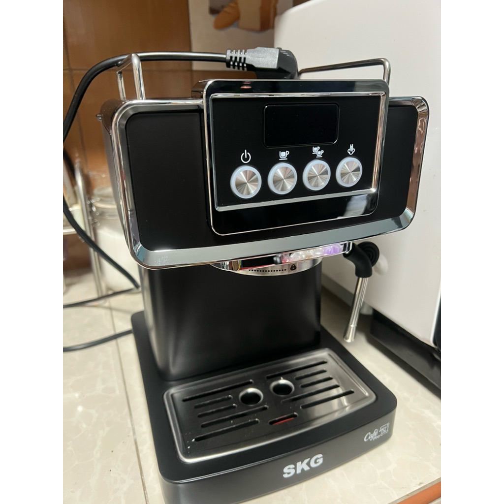 SKG เครื่องชงกาแฟสด รุ่น SK-1203 ก้านชงขนาด 58 มิล แถมฟรี📌สูตรน้ำปั่น