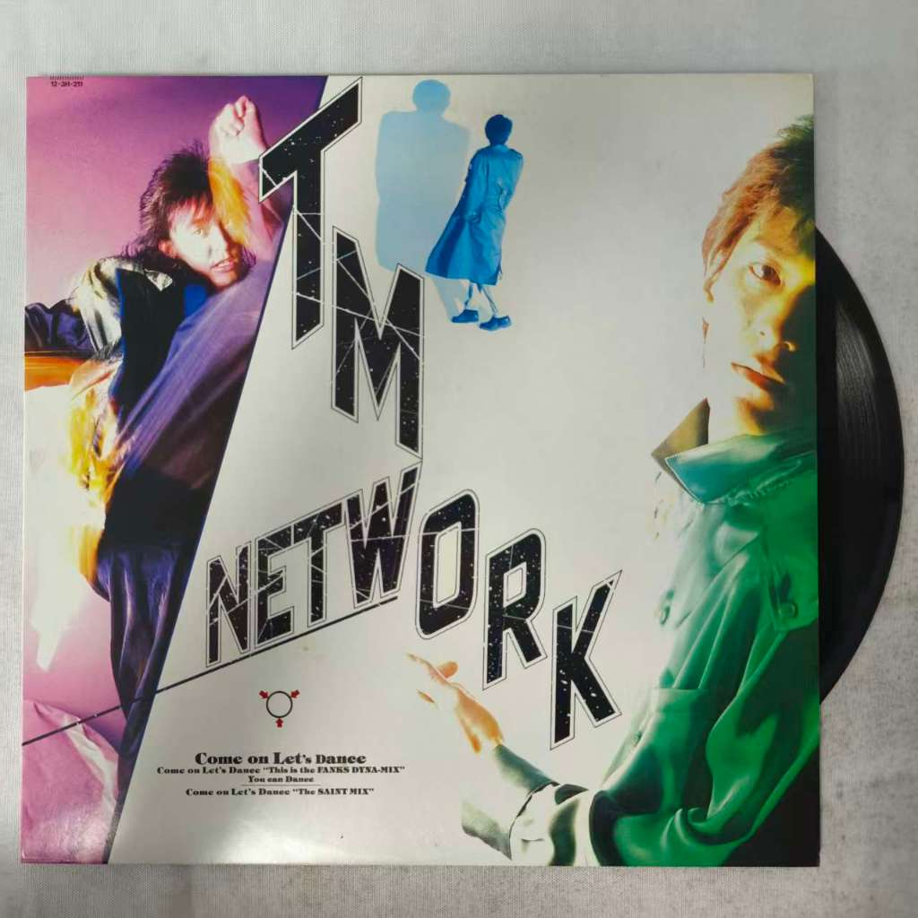 TM Network – Come On Let's Dance   ขนาด 12 นิ้ว LP WY3