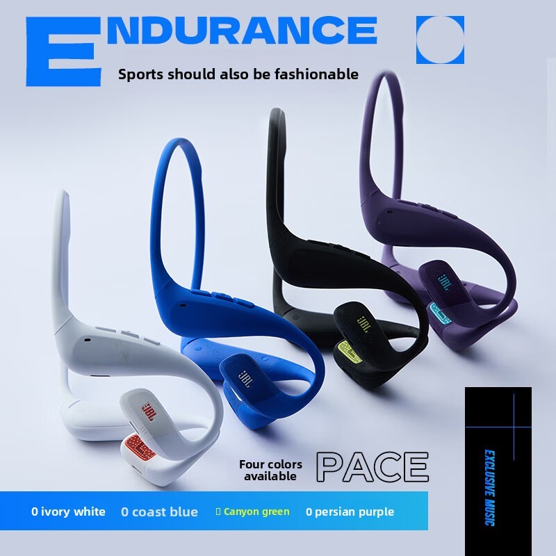 JBL ENDURANCE PACE new after-ear sports Bluetooth headphones for running and cycling