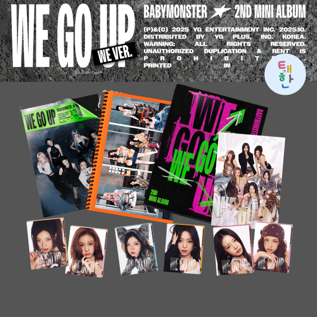 🔥ส่งด่วน ส่งทันที🔥 [BABYMONSTER] อัลบั้ม 2nd MINI ALBUM [WE GO UP]