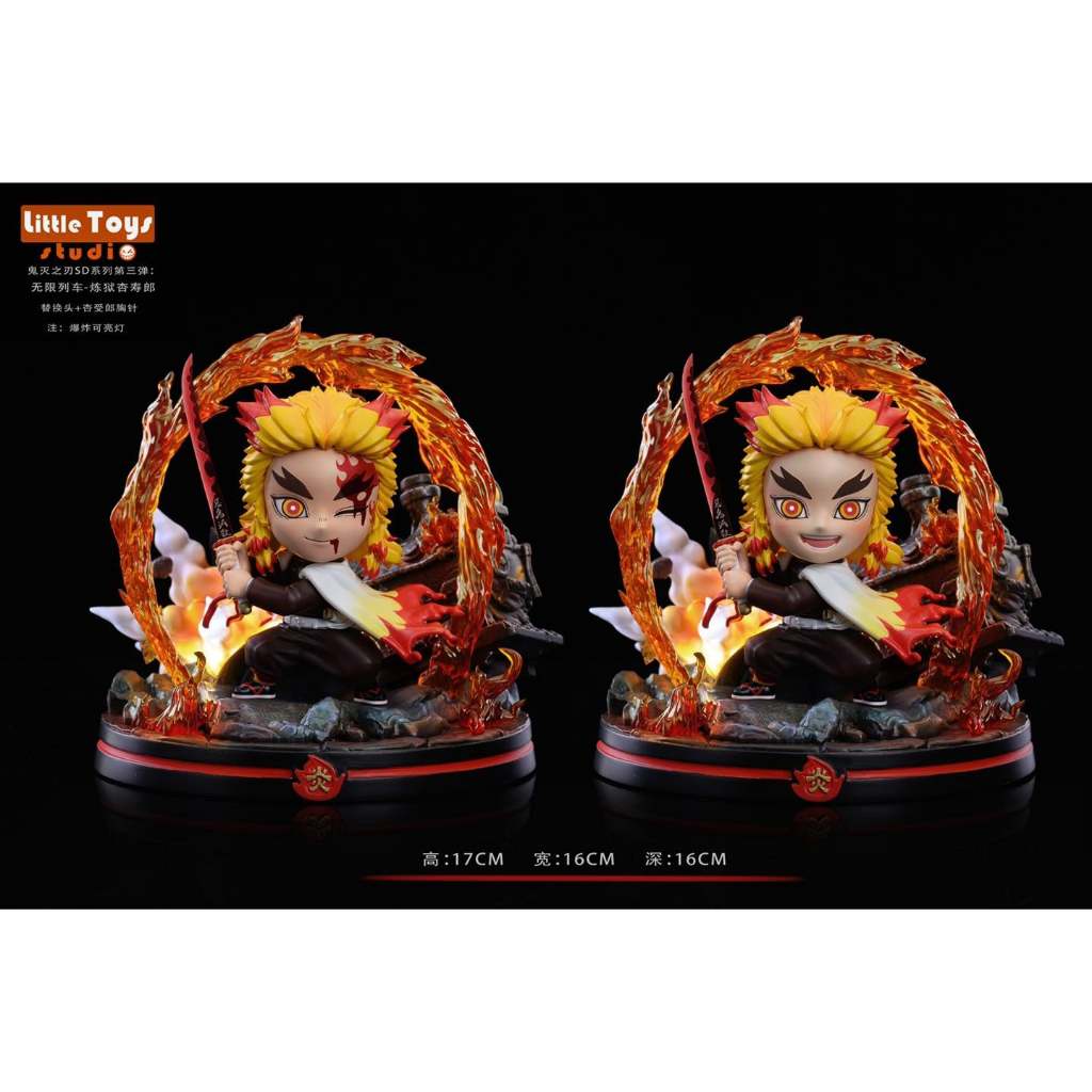 LT studio Kyojuro Rengoku – Demon Slayer *Custom GK statue      *2 x head sculpt *มีไฟ LED วัสดุ : R