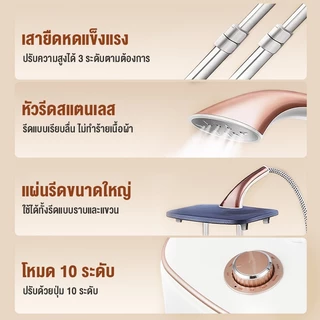 CAMEL เครื่องรีดผ้าแบบยืน เตารีดแรงดันไอน้ำ เตารีดไอน้ำ แบบยืน เตารีด ความจุแทงค์น้ำ 2.4 ลิตร ใช้งานง่าย iron steamer