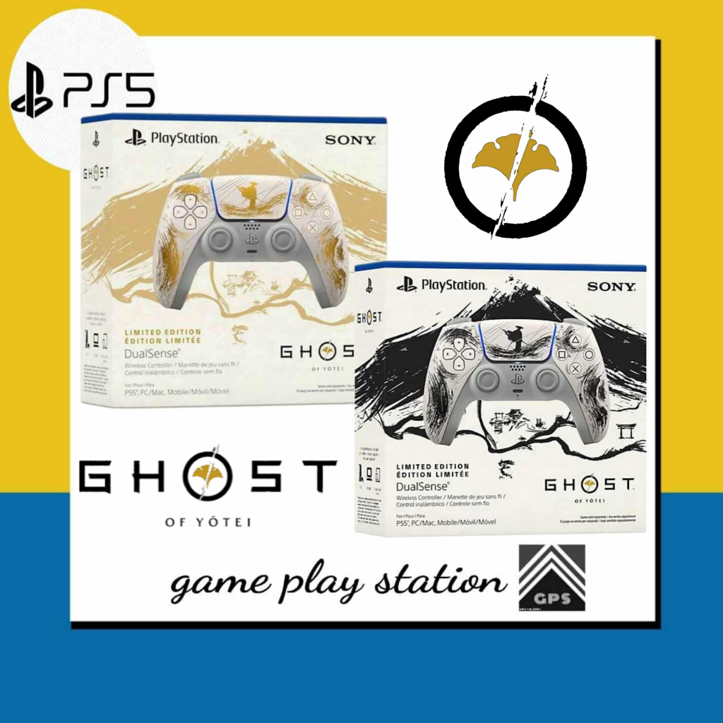 ps5 dualsense controller ghost of yotei limited edition