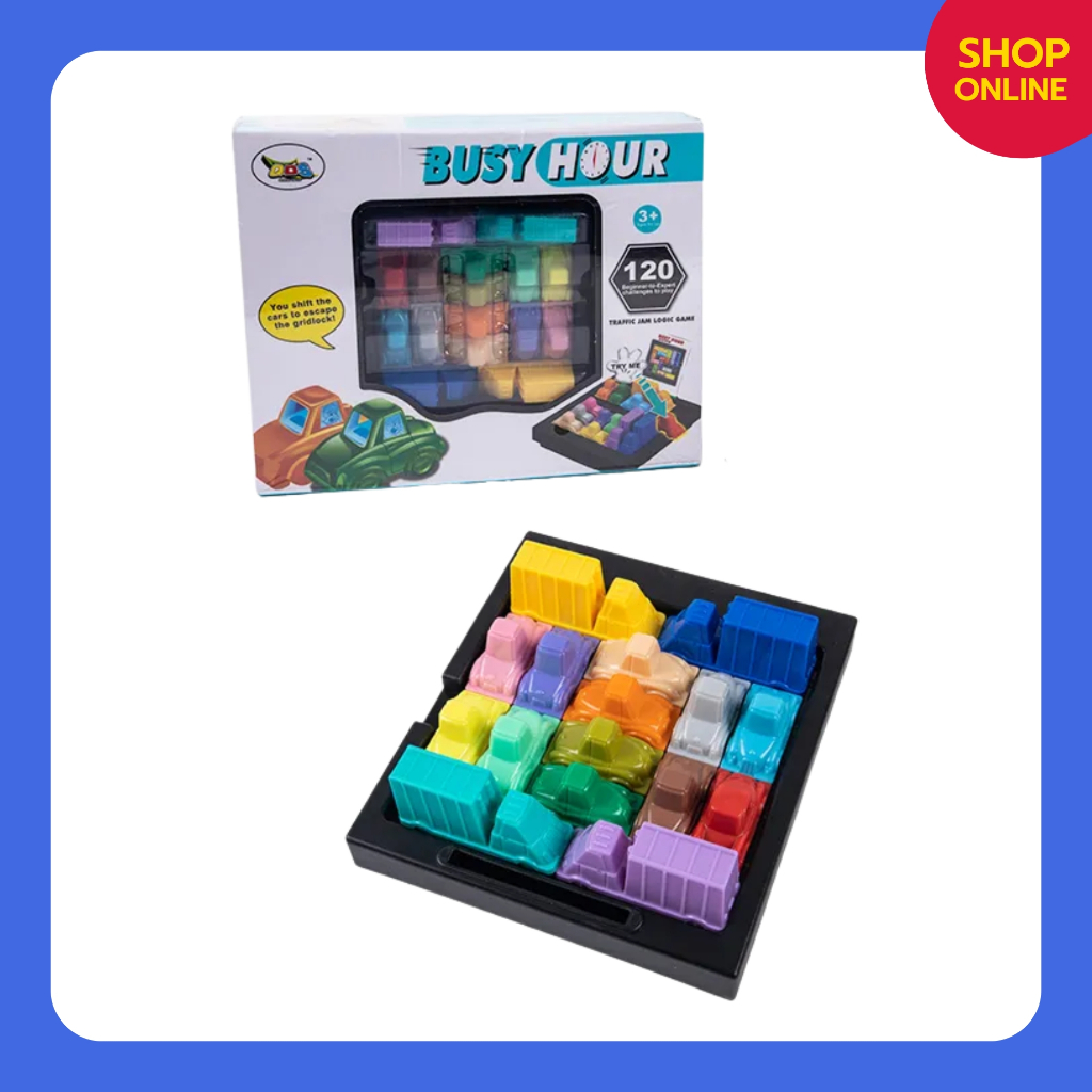 Busy Hour Traffic Jam Logic Game | 3+ Ages