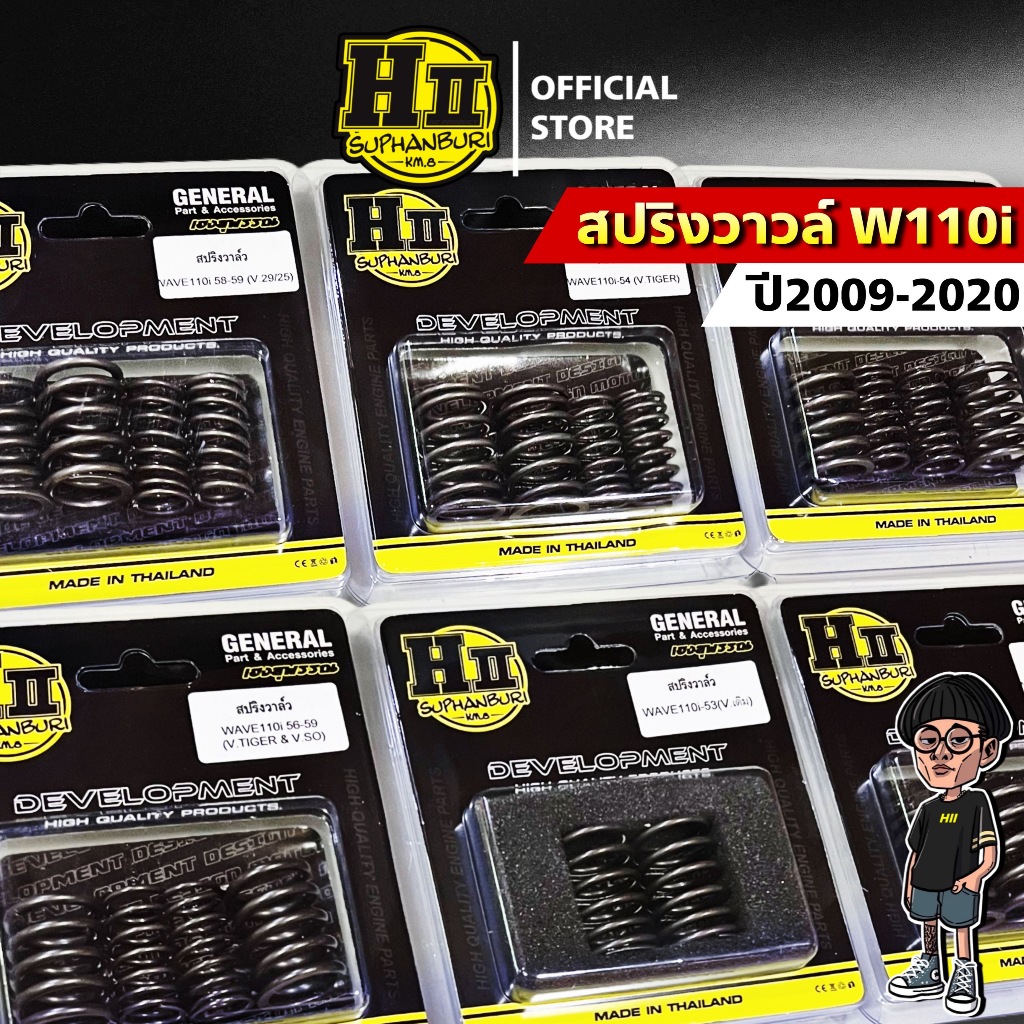 สปริงวาวล์เฮงสุพรรณ รุ่นW110iปี09-20